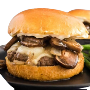 Mushroom Swiss Burger